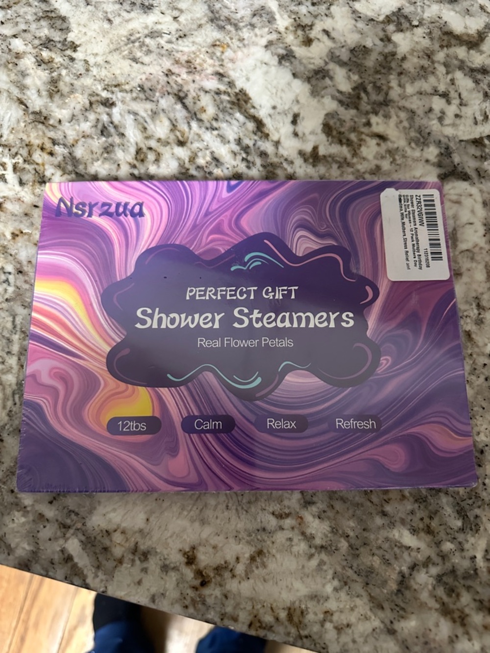 Purple Shower Steamers - Calm & Refresh Aromatherapy